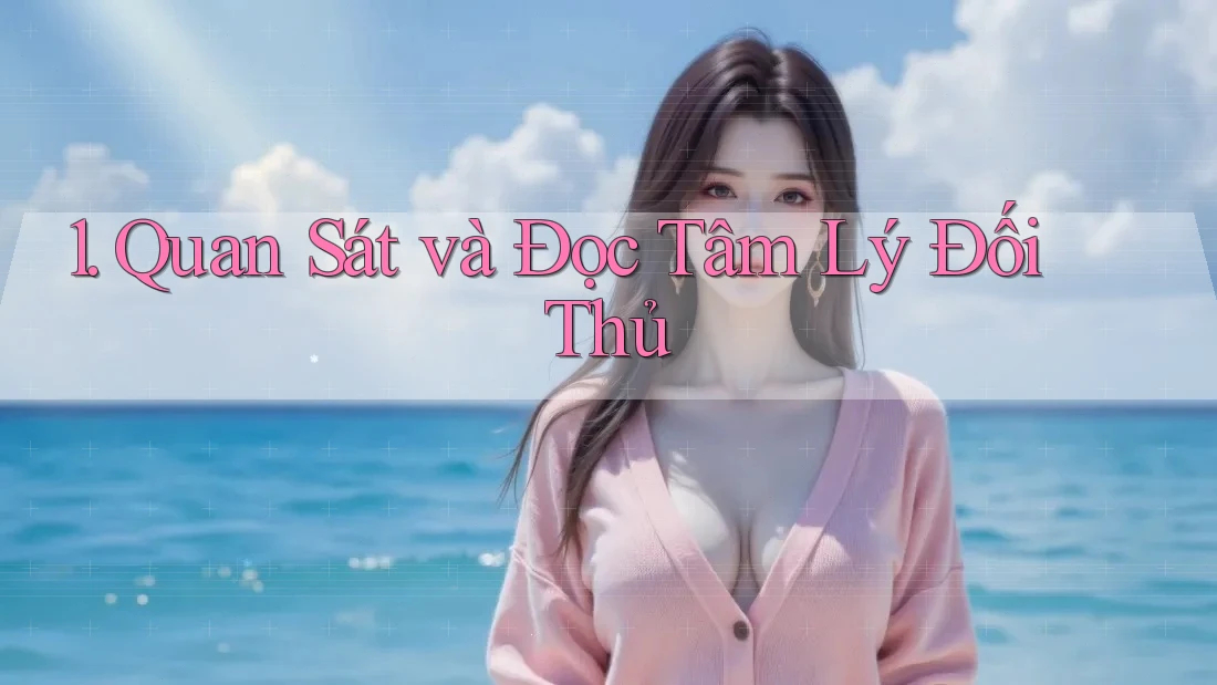 1. Quan Sát và Đọc Tâm Lý Đối Thủ