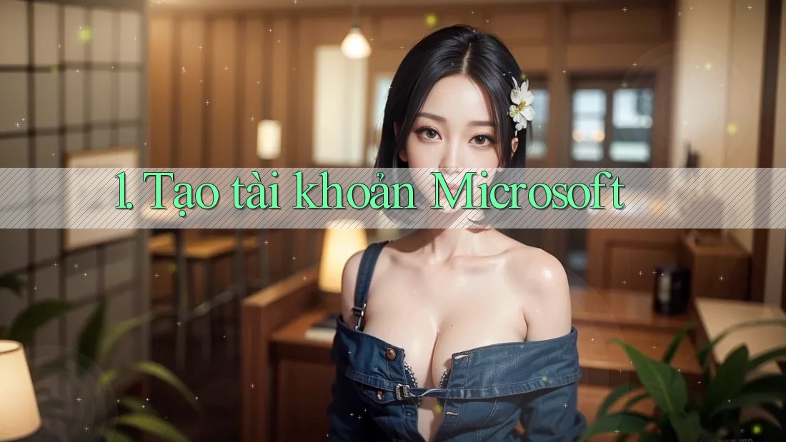 1. Tạo tài khoản Microsoft 1. Tạo tài khoản Microsoft