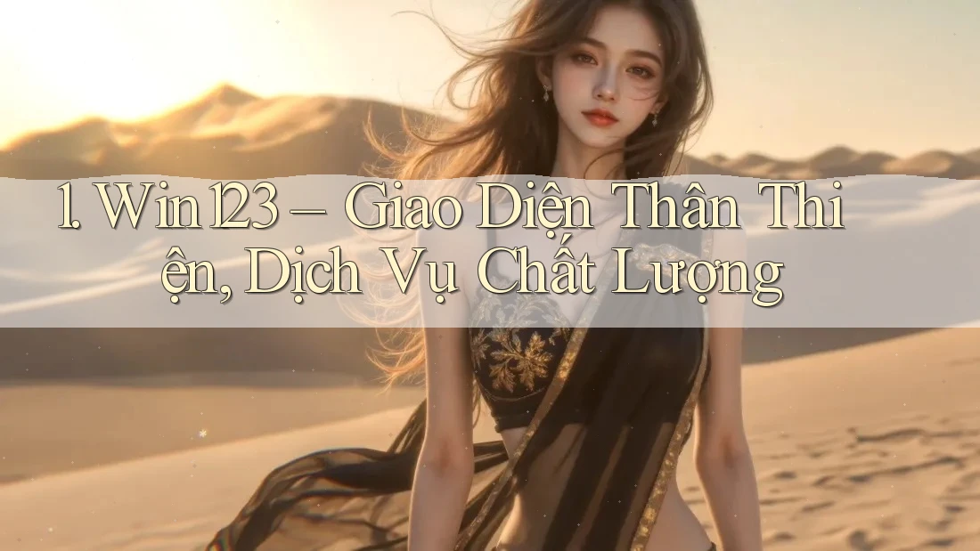 1. Win123 – Giao Diện Thân Thiện, Dịch Vụ Chất Lượng 1. Win123 – Giao Diện Thân Thiện, Dịch Vụ Chất Lượng
