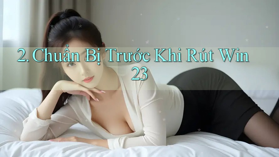 2. Chuẩn Bị Trước Khi Rút Win23 2. Chuẩn Bị Trước Khi Rút Win23