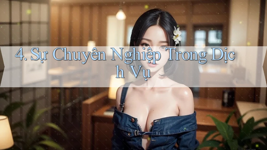 4. Sự Chuyên Nghiệp Trong Dịch Vụ 4. Sự Chuyên Nghiệp Trong Dịch Vụ