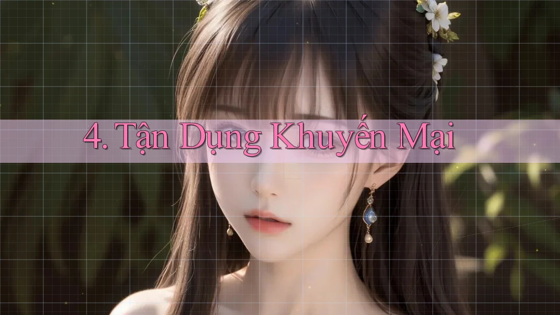 4. Tận Dụng Khuyến Mại