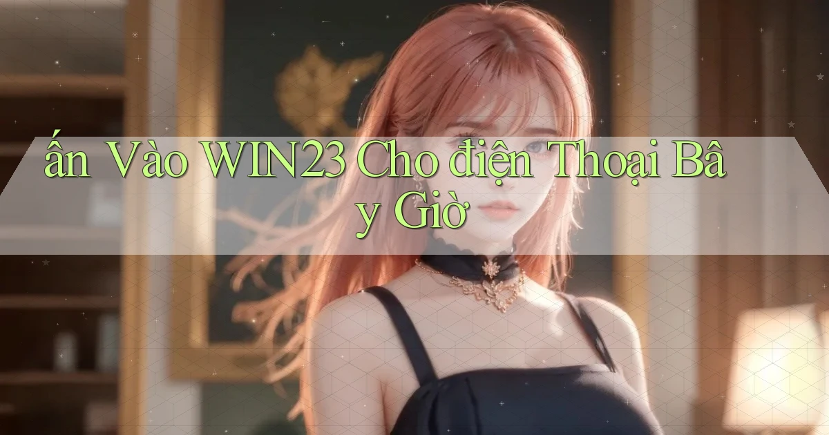 ấn vào win23 cho điện thoại bây giờ