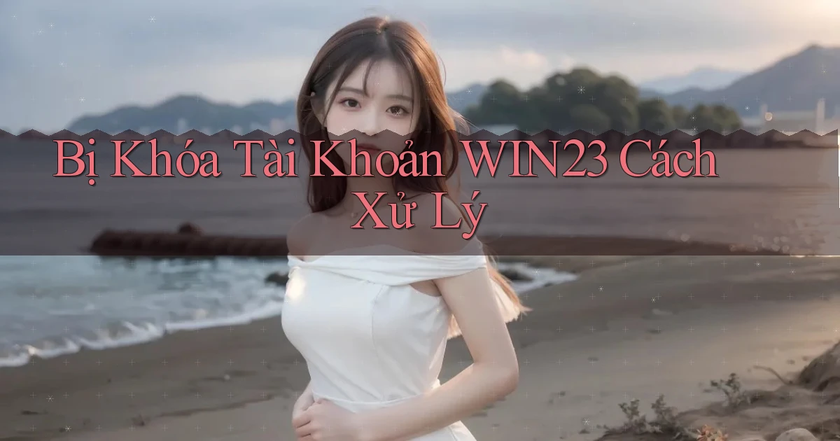 bị khóa tài khoản win23 cách xử lý