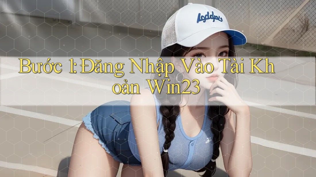Bước 1: Đăng Nhập Vào Tài Khoản Win23 Bước 1: Đăng Nhập Vào Tài Khoản Win23