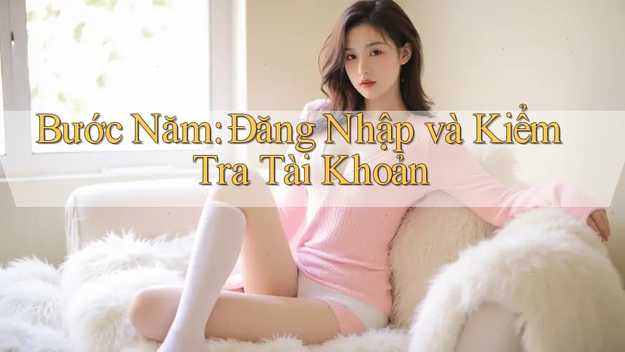 Bước Năm: Đăng Nhập và Kiểm Tra Tài Khoản