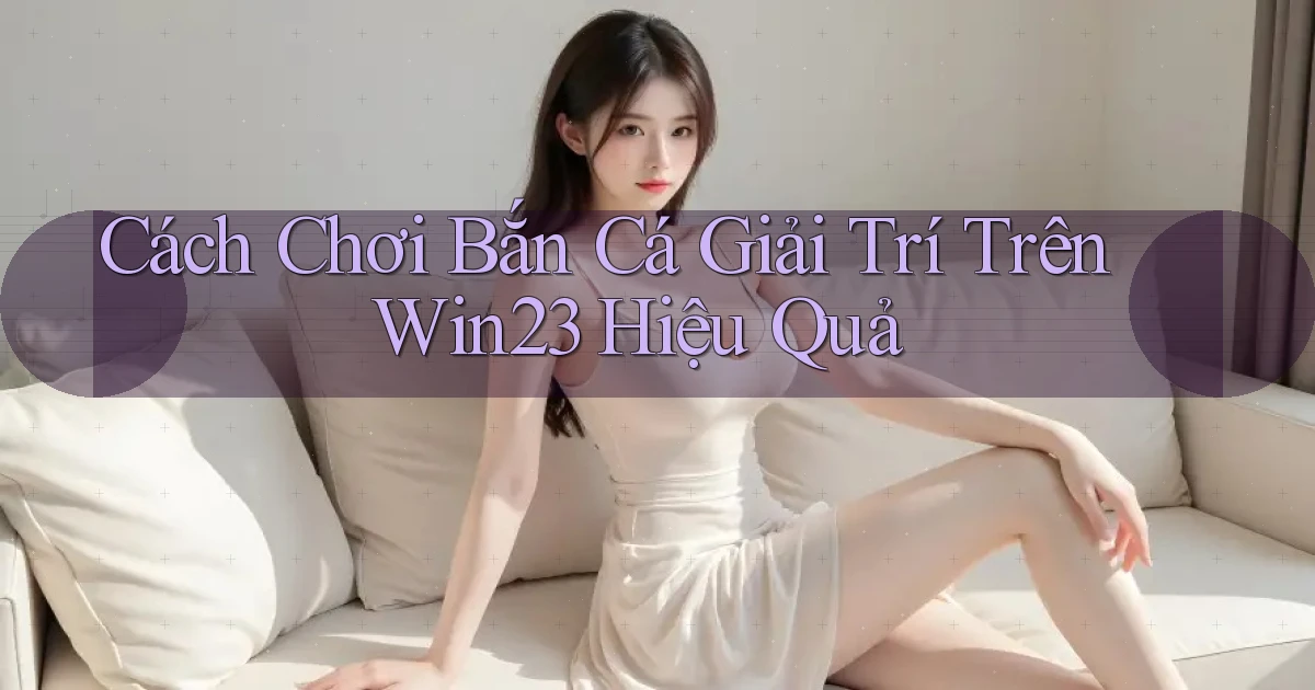 cách chơi bắn cá giải trí trên win23 hiệu quả