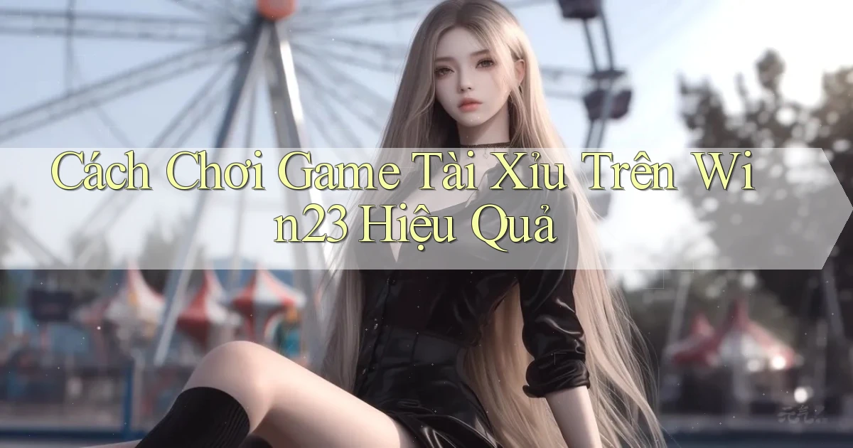 cách chơi game tài xỉu trên win23 hiệu quả