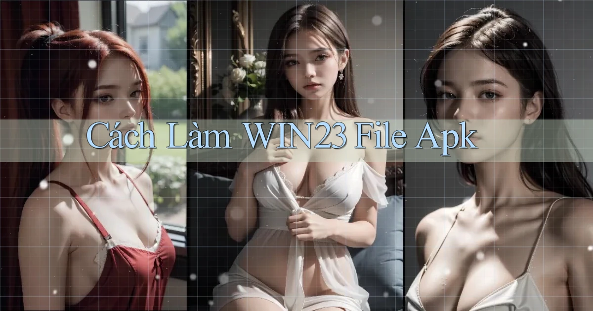 cách làm win23 file apk