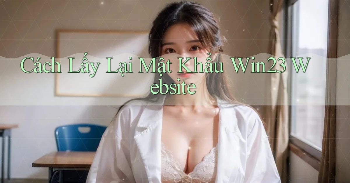 cách lấy lại mật khẩu win23 website