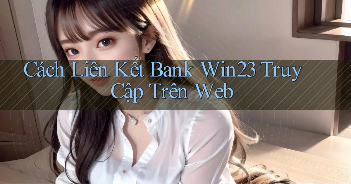 cách liên kết bank win23 truy cập trên web