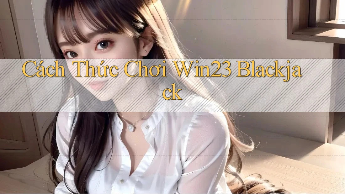 Cách Thức Chơi Win23 Blackjack