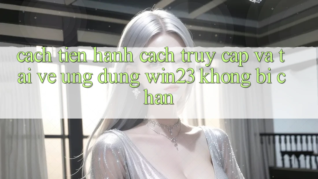 Cách tiến hành Cách Truy Cập Và Tải về Ứng dụng win23 Không Bị Chặn