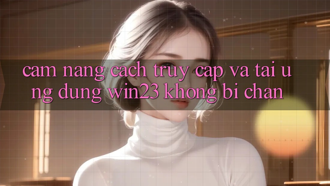 Cẩm nang Cách Truy Cập Và Tải Ứng dụng win23 Không Bị Chặn Cẩm nang Cách Truy Cập Và Tải Ứng dụng win23 Không Bị Chặn