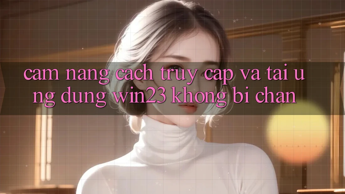 Cẩm nang Cách Truy Cập Và Tải Ứng dụng win23 Không Bị Chặn Cẩm nang Cách Truy Cập Và Tải Ứng dụng win23 Không Bị Chặn