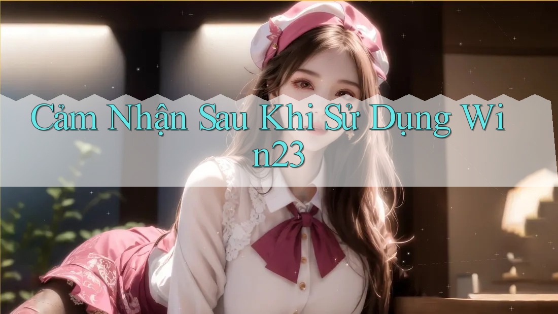 Cảm Nhận Sau Khi Sử Dụng Win23