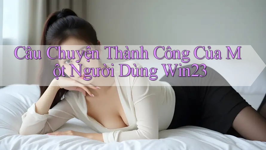 Câu Chuyện Thành Công Của Một Người Dùng Win23