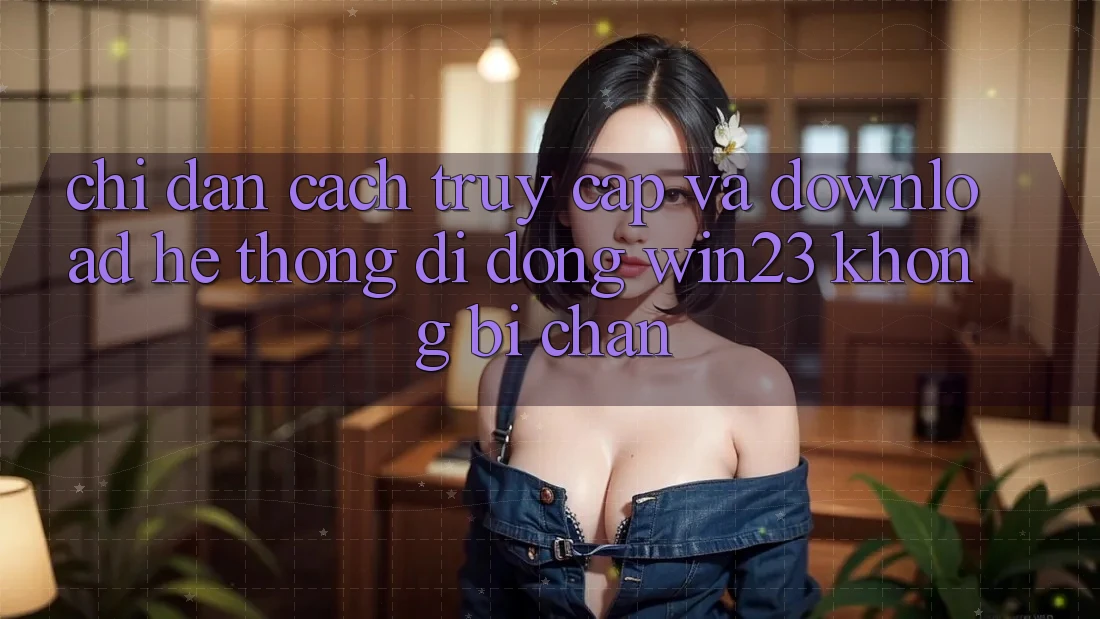 Chỉ dẫn Cách Truy Cập Và Download Hệ thống di động win23 Không Bị Chặn