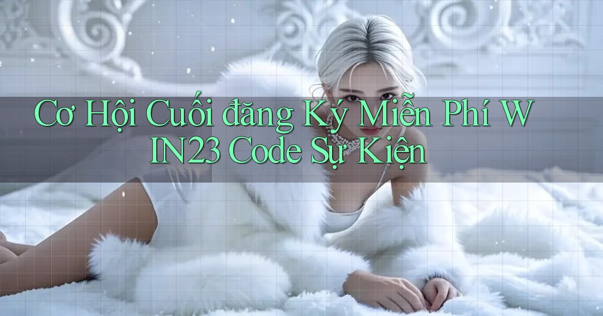 cơ hội cuối đăng ký miễn phí win23 code sự kiện
