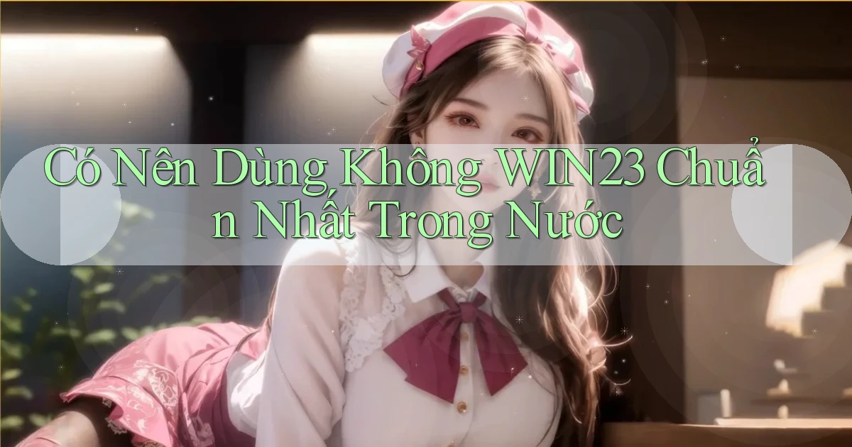 có nên dùng không win23 chuẩn nhất trong nước