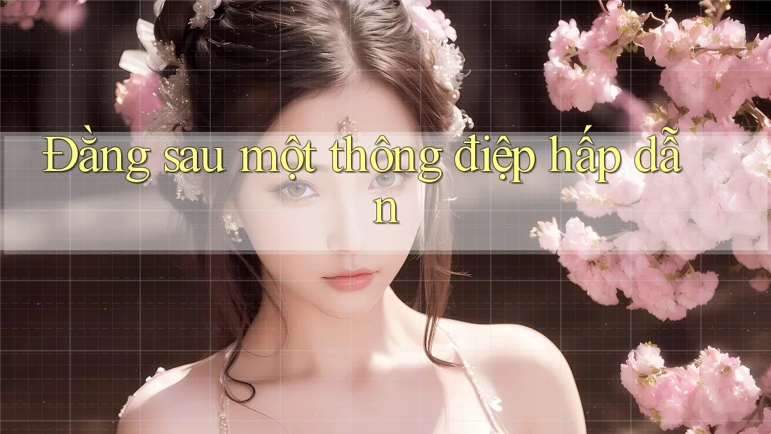 Đằng sau một thông điệp hấp dẫn