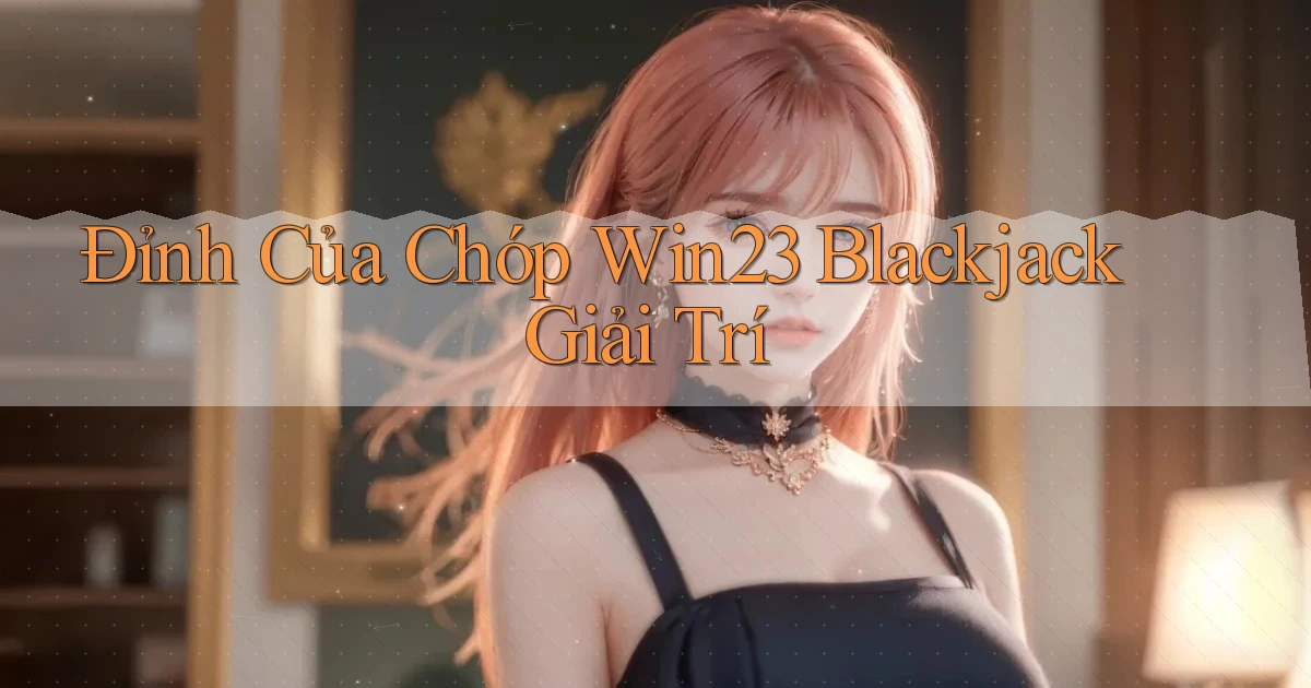 đỉnh của chóp win23 blackjack giải trí