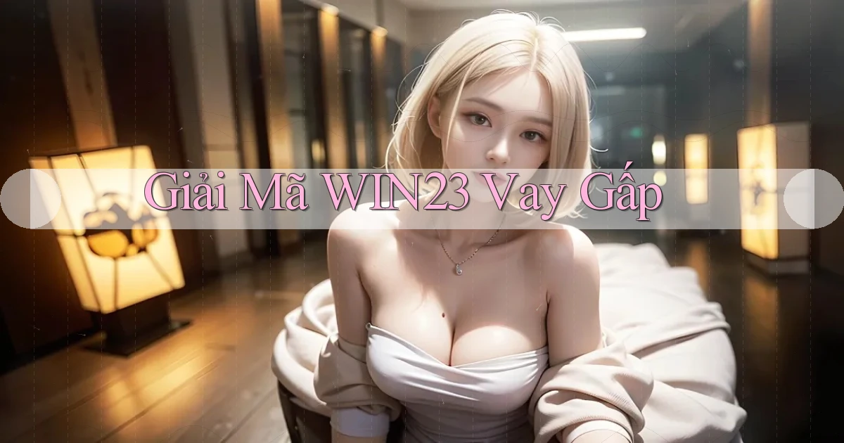 giải mã win23 vay gấp