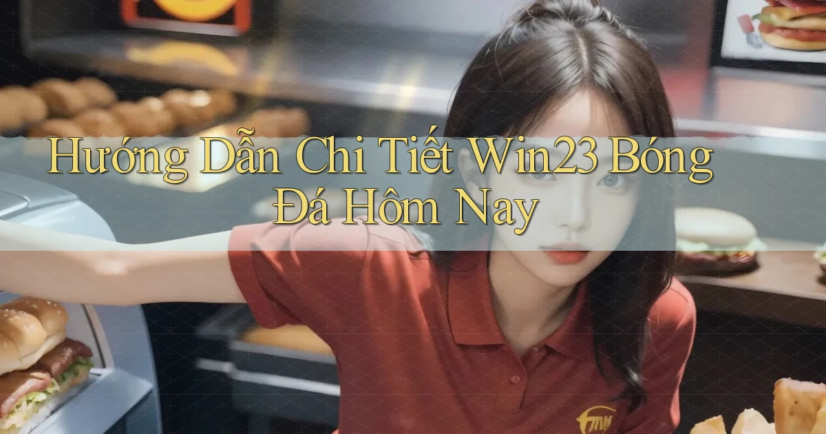 hướng dẫn chi tiết win23 bóng đá hôm nay
