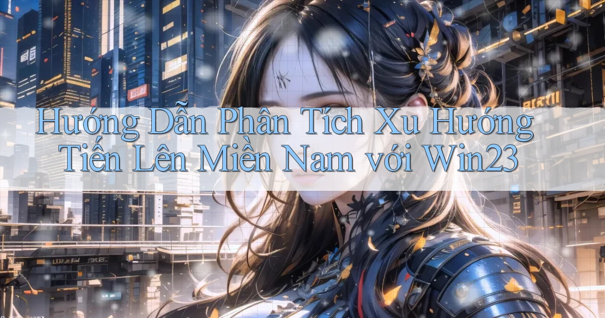 hướng dẫn phân tích xu hướng tiến lên miền nam với win23