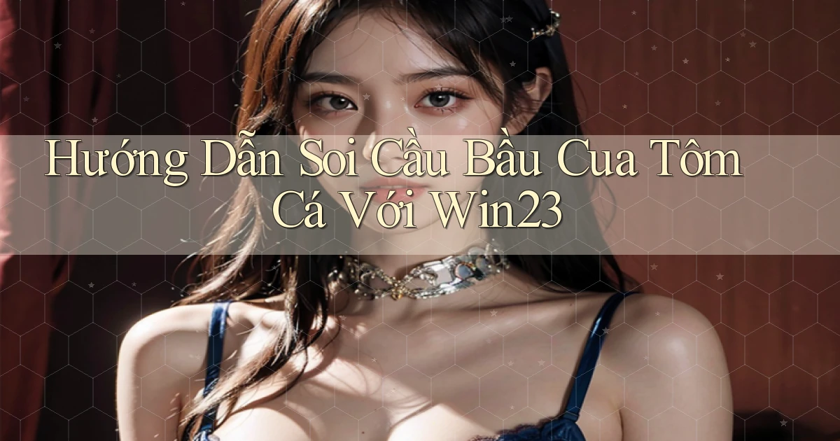 hướng dẫn soi cầu bầu cua tôm cá với win23
