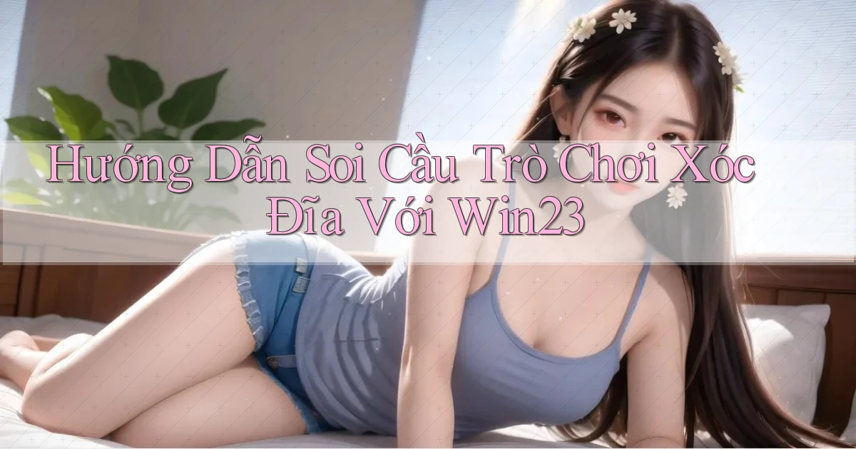 hướng dẫn soi cầu trò chơi xóc đĩa với win23