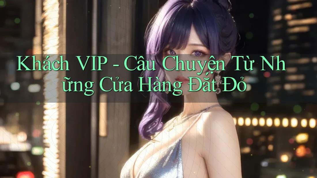 Khách VIP - Câu Chuyện Từ Những Cửa Hàng Đắt Đỏ Khách VIP - Câu Chuyện Từ Những Cửa Hàng Đắt Đỏ