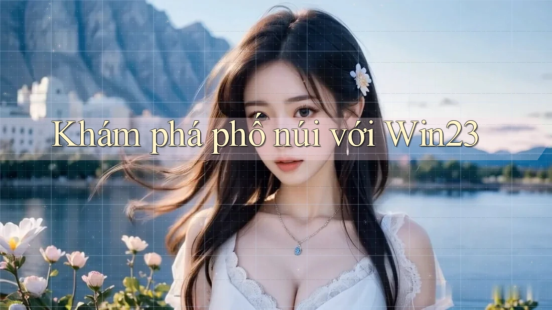 Khám phá phố núi với Win23 Khám phá phố núi với Win23