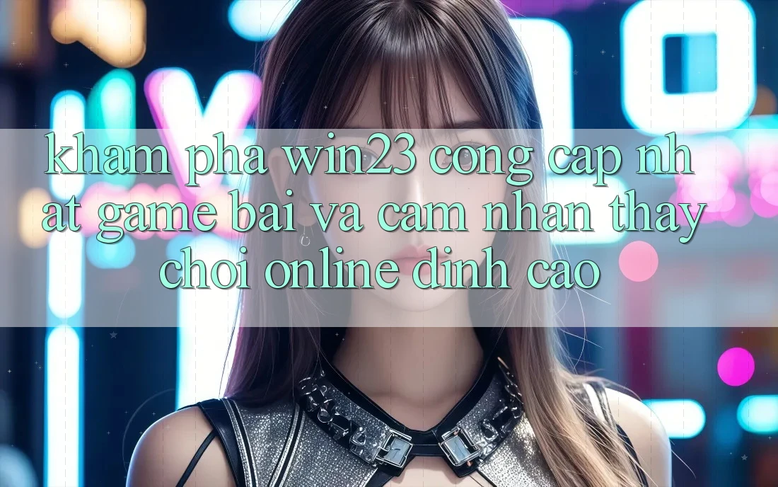 Khám Phá win23 - Cổng Cập Nhật Game Bài Và Cảm nhận thấy Chơi Online Đỉnh Cao