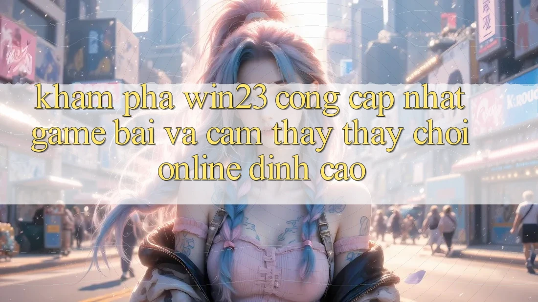 Khám Phá win23 - Cổng Cập Nhật Game Bài Và Cảm thấy thấy Chơi Online Đỉnh Cao Khám Phá win23 - Cổng Cập Nhật Game Bài Và Cảm thấy thấy Chơi Online Đỉnh Cao