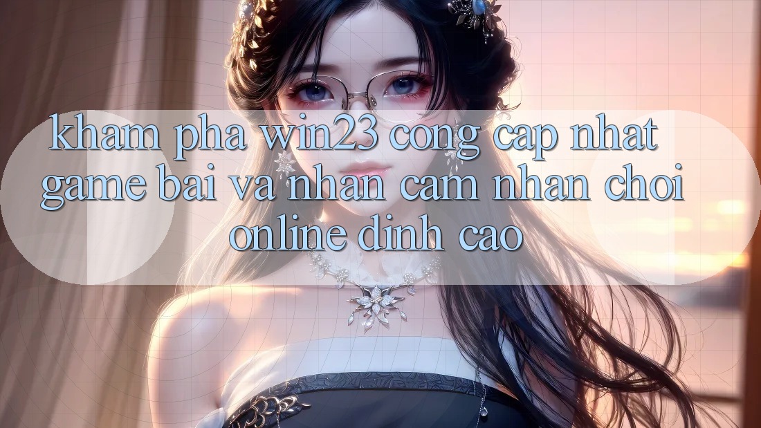 Khám Phá win23 - Cổng Cập Nhật Game Bài Và Nhận cảm nhận Chơi Online Đỉnh Cao