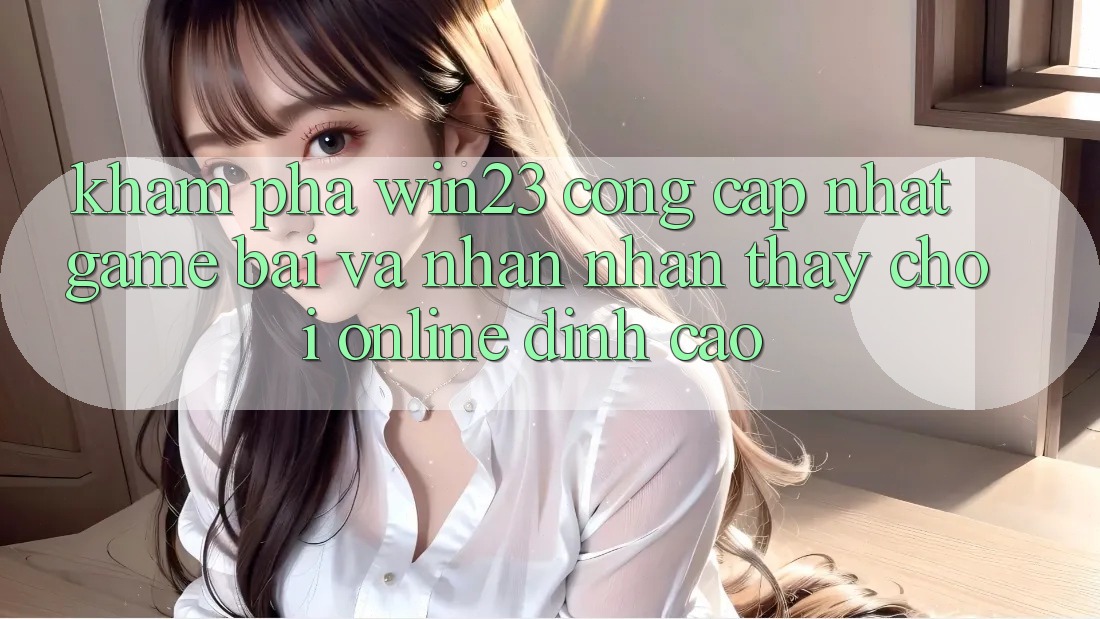 Khám phá win23 - Cổng Cập Nhật Game Bài Và Nhận nhận thấy Chơi Online Đỉnh Cao Khám phá win23 - Cổng Cập Nhật Game Bài Và Nhận nhận thấy Chơi Online Đỉnh Cao