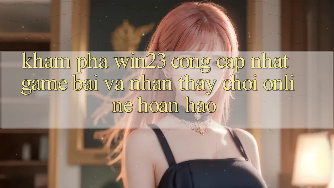 Khám Phá win23 - Cổng Cập Nhật Game Bài Và Nhận thấy Chơi Online Hoàn hảo