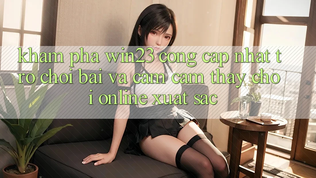 Khám Phá win23 - Cổng Cập Nhật Trò chơi Bài Và Cảm cảm thấy Chơi Online Xuất sắc