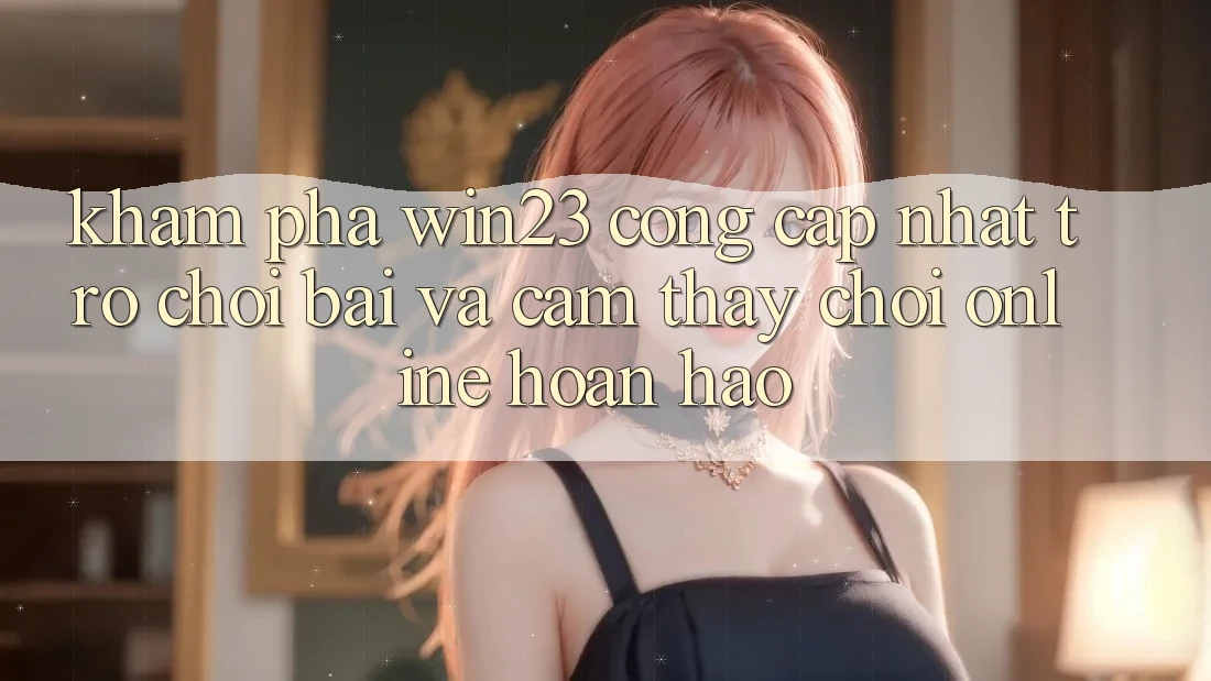 Khám phá win23 - Cổng Cập Nhật Trò chơi Bài Và Cảm thấy Chơi Online Hoàn hảo Khám phá win23 - Cổng Cập Nhật Trò chơi Bài Và Cảm thấy Chơi Online Hoàn hảo