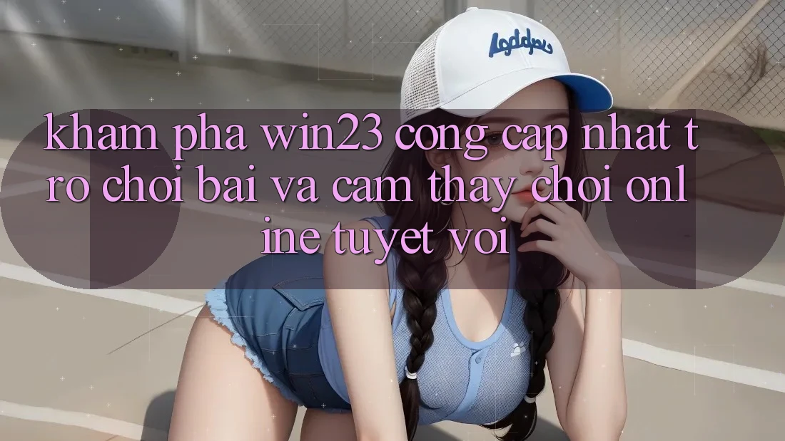 Khám phá win23 - Cổng Cập Nhật Trò chơi Bài Và Cảm thấy Chơi Online Tuyệt vời Khám phá win23 - Cổng Cập Nhật Trò chơi Bài Và Cảm thấy Chơi Online Tuyệt vời
