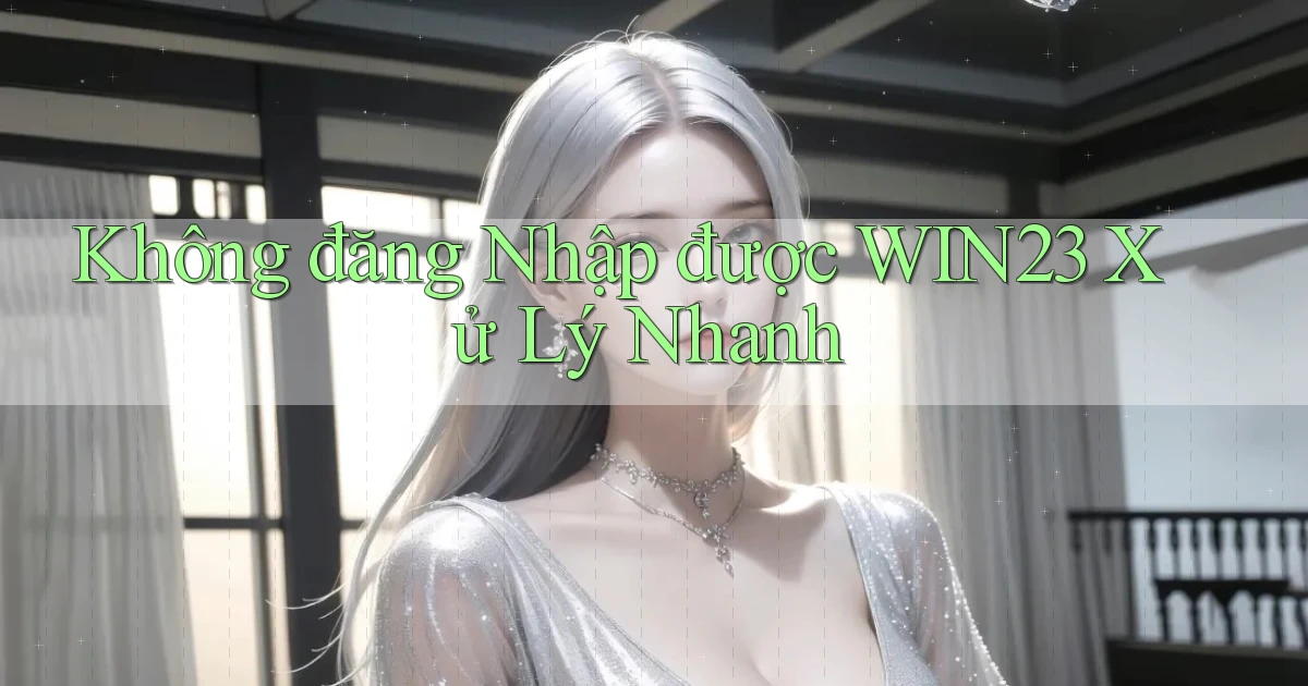 không đăng nhập được win23 xử lý nhanh