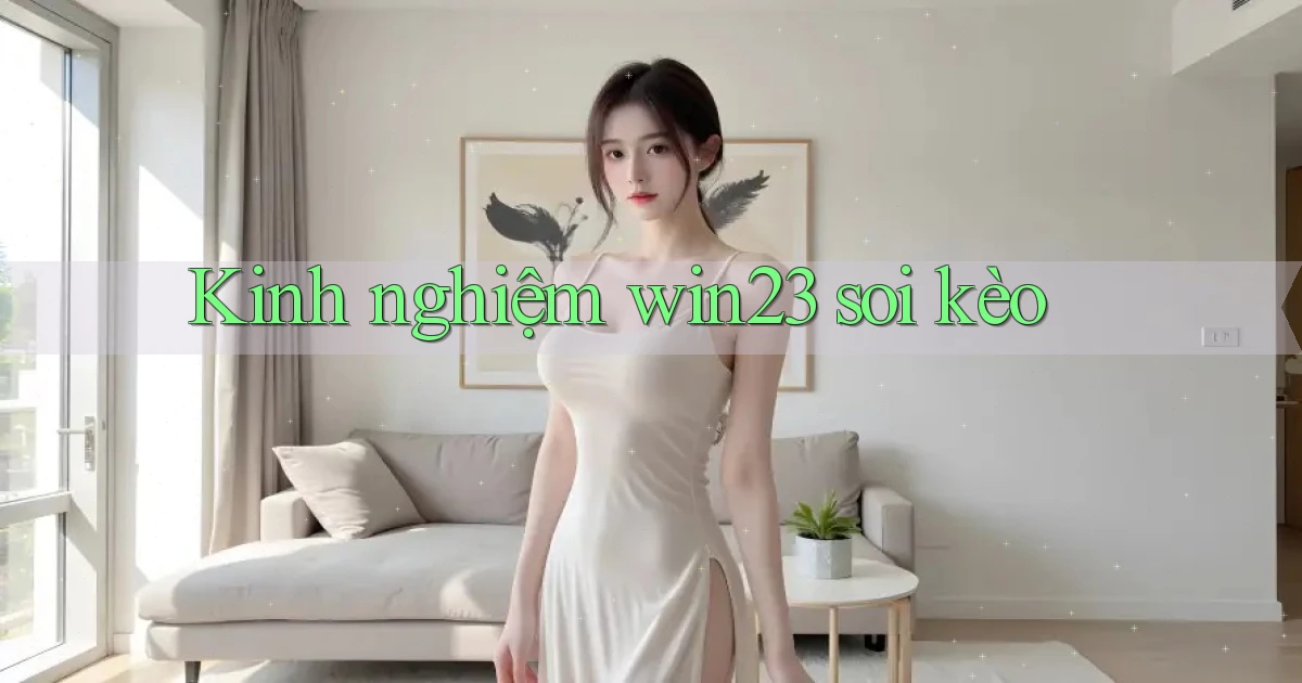 kinh nghiệm win23 soi kèo