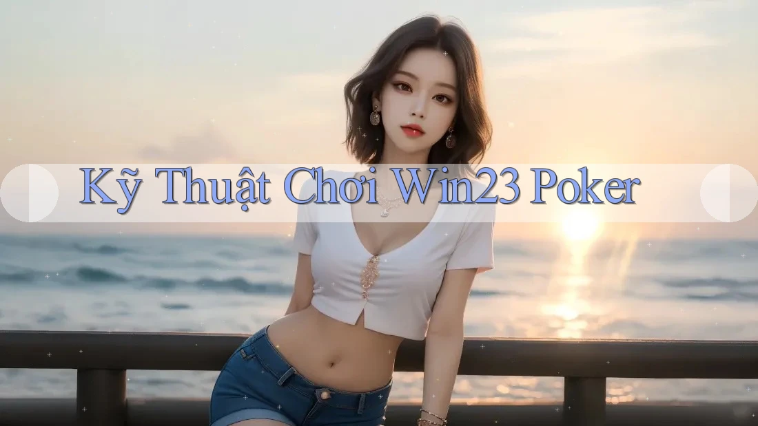 Kỹ Thuật Chơi Win23 Poker