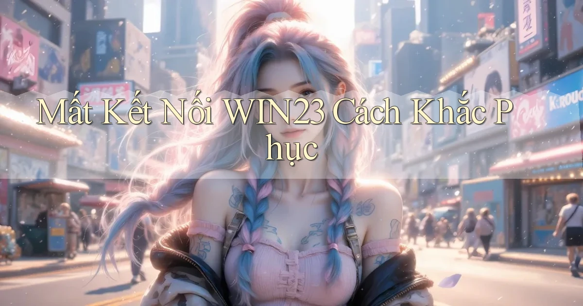 mất kết nối win23 cách khắc phục