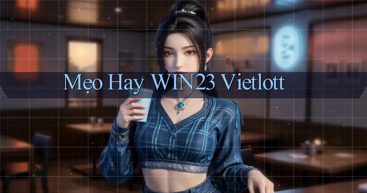 mẹo hay win23 vietlott
