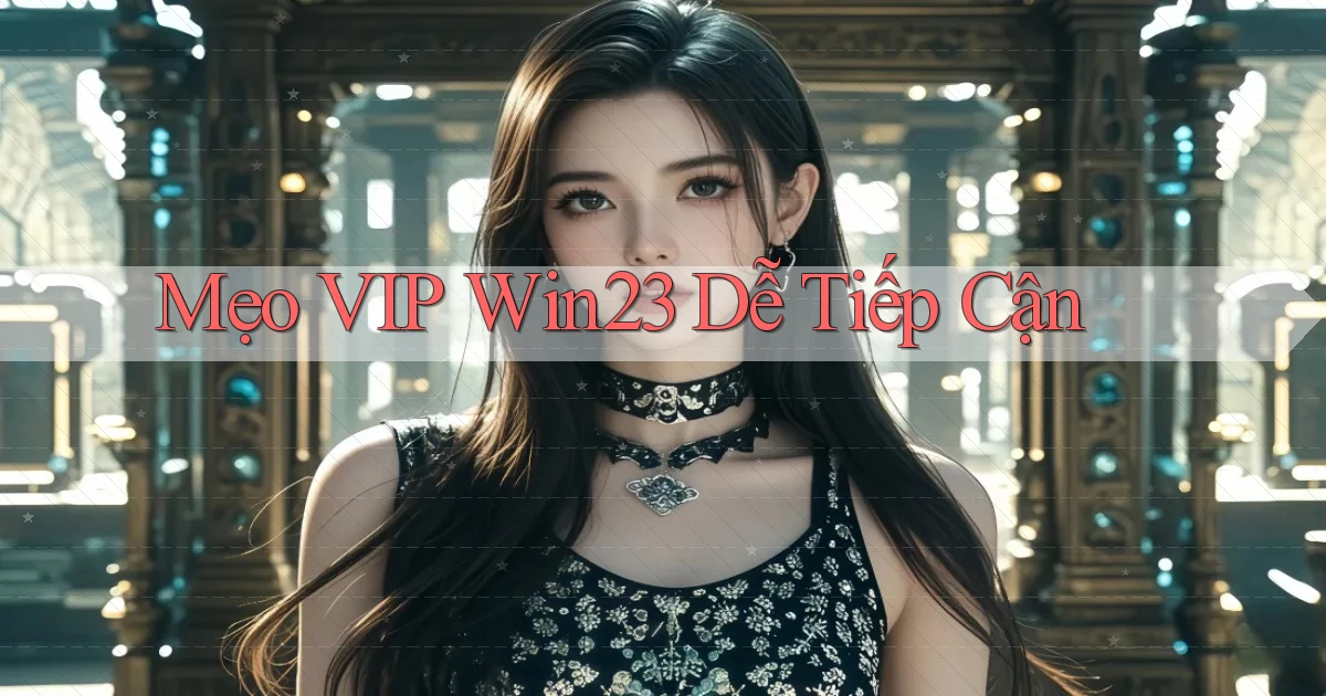 mẹo vip win23 dễ tiếp cận