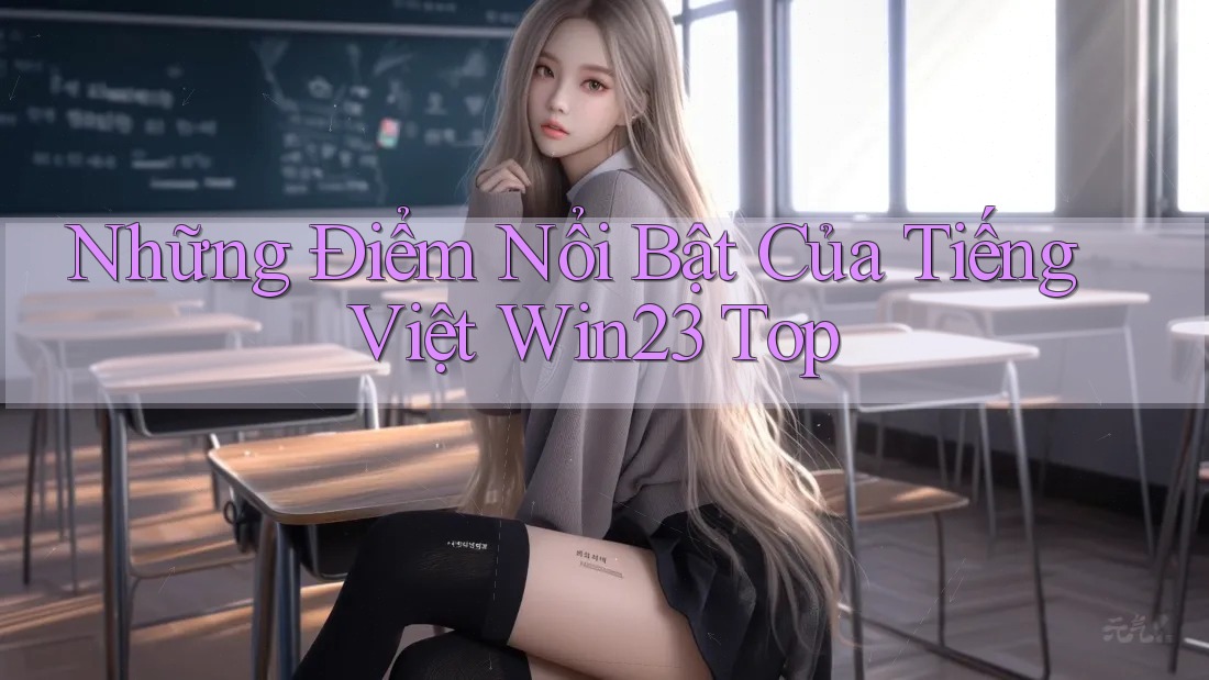 Những Điểm Nổi Bật Của Tiếng Việt Win23 Top