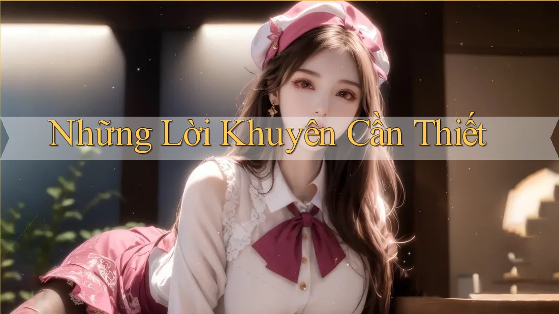 Những Lời Khuyên Cần Thiết Những Lời Khuyên Cần Thiết