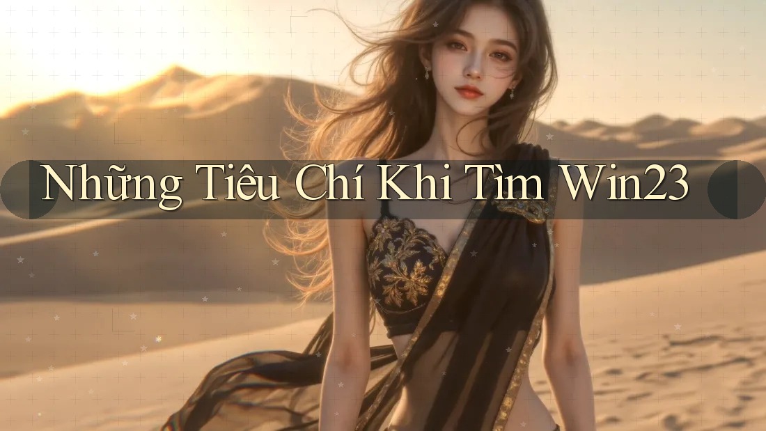 Những Tiêu Chí Khi Tìm Win23 Những Tiêu Chí Khi Tìm Win23